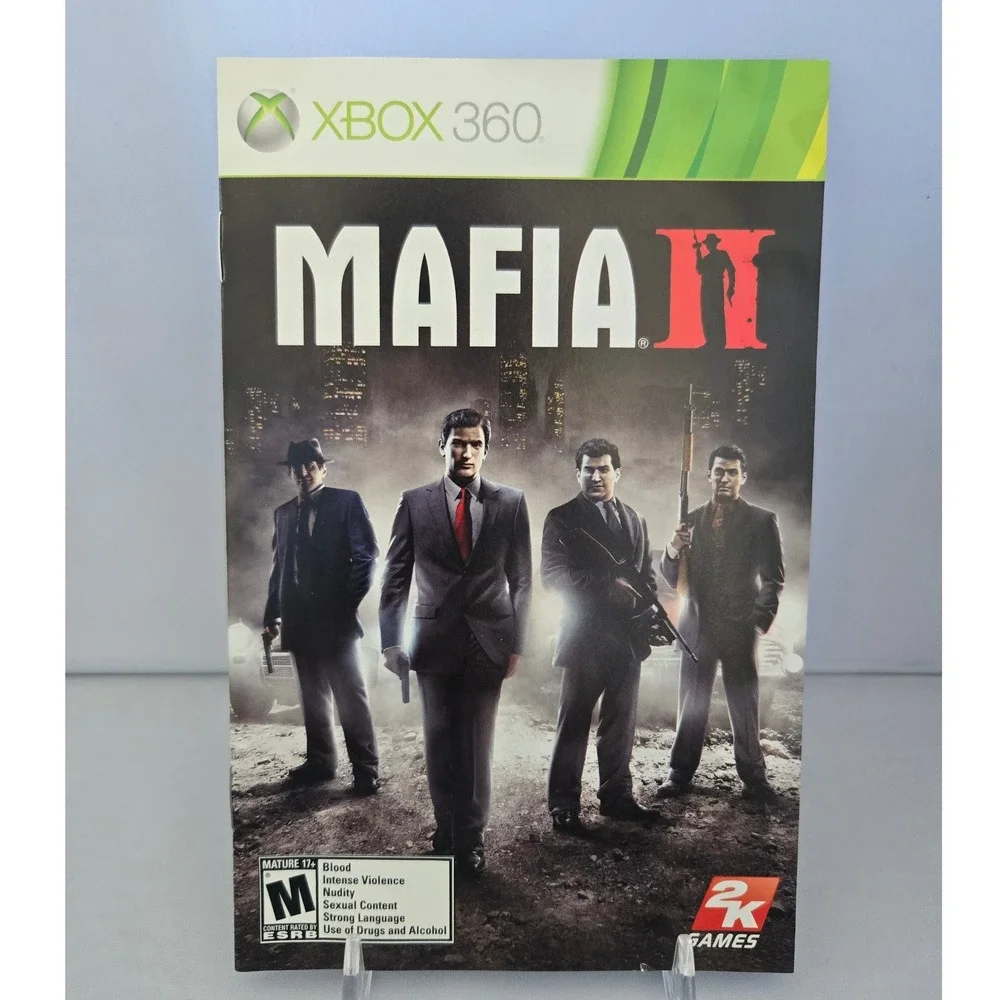 Mafia II - Microsoft Xbox 360, 2010 - Complete CIB‎ W/ Manual Tested & Working